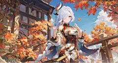 原神-申鹤，壁纸，立绘，美图