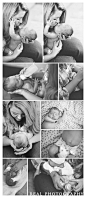 lifestyle newborn baby portraits