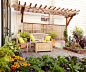 Pretty, Inspiring Pergola Ideas : From shade to structure, pergolas are a great way to add beauty and function to your yard. These pergola ideas and yard solutions offer helpful tips and tricks for you to find your own pergola designs, pergola plans, and 