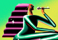 Spotify Premium | BUCK : Made in collaboration with Spotify’s in-house creative team to concoct a series of fifteen stills and animated images to celebrate the panoply of musical genres you find on their platform. 