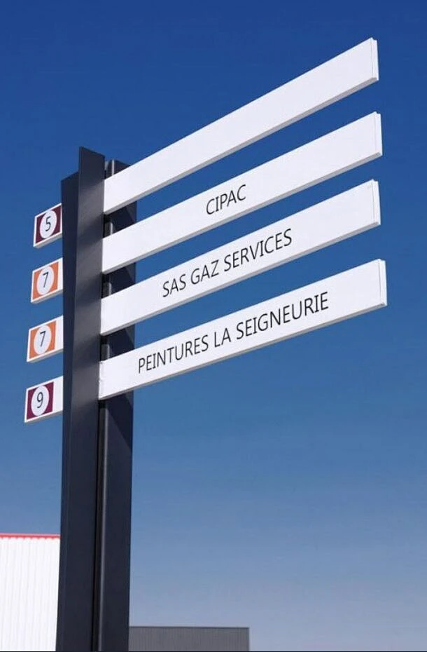 outdoor-wayfinding-signages，指示牌，户外导示-花瓣网