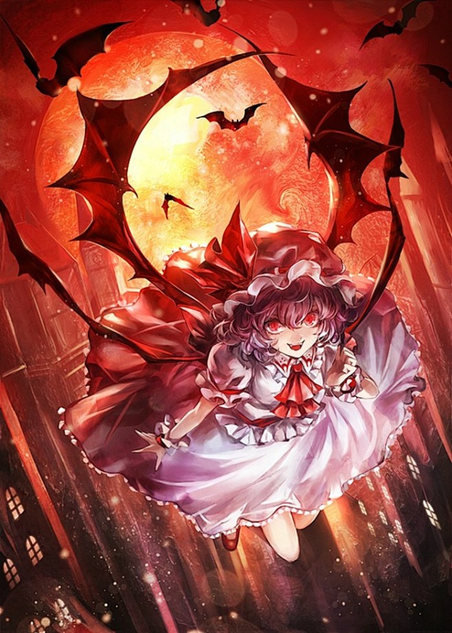 东方红魔乡红魔馆大小姐永远的鲜红幼月蕾米莉亚斯卡雷特レミリアスカ