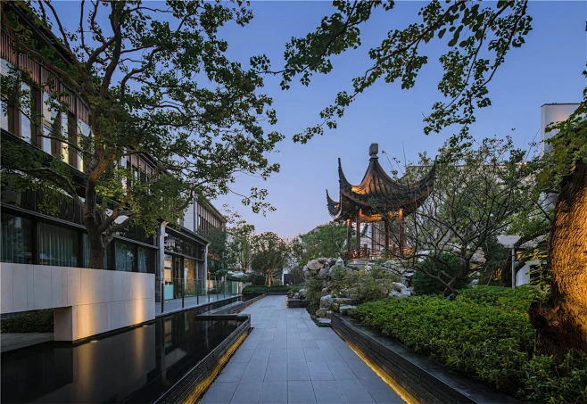 中海·苏州金普顿竹辉酒店 / 水石设计 ...
