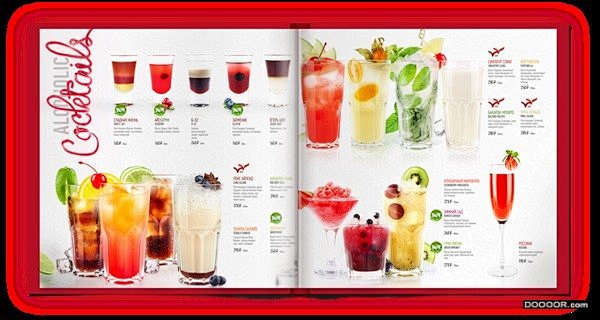 [94P]ILYA餐厅菜单与海报设计 (...