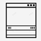 浏览器网页开发网页图标 计算机窗口 icon 标识 标志 UI图标 设计图片 免费下载 页面网页 平面电商 创意素材