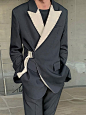 Description Color White Wine Red KhakiMaterial PolyesterCollar Lapel CollarSize S M L XL 2XL 3XL 4XL 5XLSleeves Length Long SleeveSeason Spring AutumnCustomer Age 18 25 Years 26 35 YearsPackage Included 1 BlazerPlease Note Please see the Size Reference to