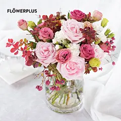FlowerPlus花加 繁花混合鲜花 包月一周一花教师节礼物送老师包邮-tmall.com天猫