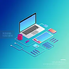 13款空间3d展示台25D场景插画彩虹色ins风psd模板素材 (9)