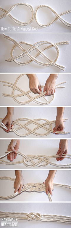 xbox360ufo采集到打结手法 绳结、绳编手链,饰品