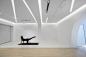 Private Workshop of A Female Fitness Blogger, Shanghai, China by Atelier D+Y : Dynamic boundary stretching in the space
