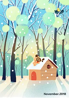 #刀刀壁纸#
十一月，
我躺在冬日的天空下，将自己献给阳光，
一半风雪一半暖阳。❄️☀️

ps：三张图分别为宽屏、标屏、手机。 ​​​​