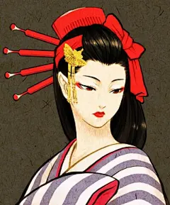 人物插画—和风 - 堆糖，美图壁纸兴趣社区