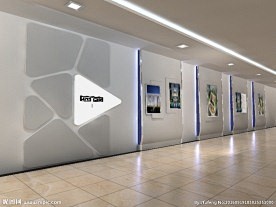 文化长廊品牌墙发展历程效果图