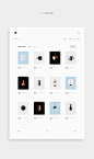 Minim E-commerce Website : Minimalist e-commerce website design with clean and easy interface