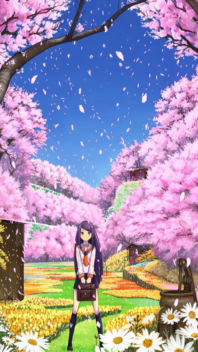 唯美动漫场景