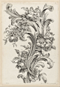 #绘画参考# 西式花纹，上一个教程中提到的叫做“阿堪萨斯”（acanthus）的花纹，在西方装饰艺术中常常用到一个图案，带着叶片的形状，卷曲而柔美的线条，至今仍是众多艺术家的宠儿。