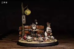  手办竟然还能还原水彩插画 ? 附制作过程分享-ZAKER新闻 : 原画设定（画家：早稻 ）水彩配色版灯笼可发光水墨配色版原型师：弓三。早稻老师的《丑乙》讲了阿丑和阿乙两只猴娃的故事，非常的好玩，其中阿丑是个高冷的狠角色，阿乙则是个可爱的逗逼。阿丑原型制作：在原型的制——ZAKER，个性化推荐热门新闻，本地权威媒体资讯