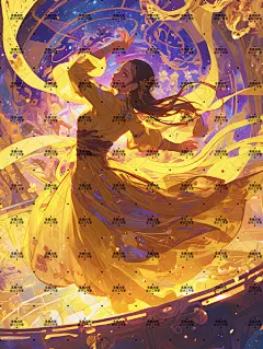 AI版权图古风女259