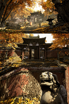 豆沙莫馍采集到场景【偏构图】