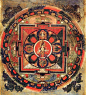 唐卡 藏传文化绘画艺术 欣赏 ​​​​