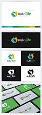 Nutri Life - Humans Logo Templates
