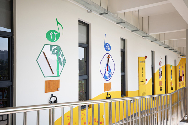 校园文化建设-万科虎门梅沙小学（文化长廊...