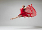 A young woman in a red dress,Korean@北坤人素材