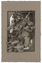 Pride: KING of Clubs - Reign of Sin playing card art by Wylie Beckert - ©2018 Wylie Beckert