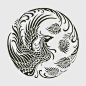 中国传统艺术神兽纹样50幅