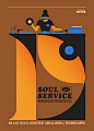 soul Funk music vinyl Records vinylrecords poster gig poster print ILLUSTRATION 