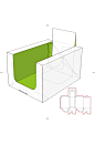 包装盒设计盒型展开图模切刀模刀线模板
