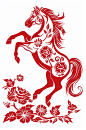 AI数字艺术中国风中华传统剪纸图片