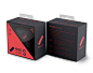 Move S. Portable Bluetooth speaker. #packaging #coral #NudeAudio #Move
