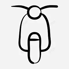 滑板车自行车快递 UI图标 设计图片 免费下载 页面网页 平面电商 创意素材