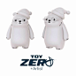 Darylhochi : Darylhochi brings us the cutest polar bear "Bac Bac"We always like to sending different sticker icons to friends in LINE Messager, to express our immediate emotions, have you ever discover a series of LINE stickers with a lovely pol