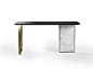 TYRON | Console table Tyron Collection By MARIONI design Studio 63 : Buy online Tyron | console table By marioni, rectangular wooden console table design Studio 63, tyron Collection