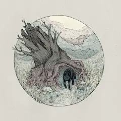 一生经历一次的青春，目的只是听一次花开的声音，看一次花落的寂然，然后散场。
by Nicole Gustafsson ​
#艺术范##手帐素材插画手绘# ​​​​