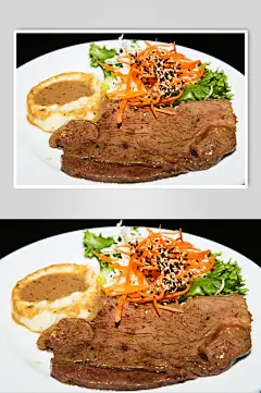 精致牛排牛肉美食图片