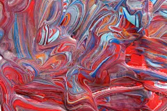 液体丙烯酸涂料背景。流体绘画抽象纹理