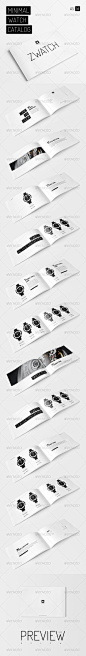 Minimal Watch Catalog - Catalogs Brochures