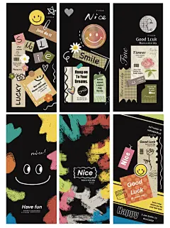 原创壁纸：简洁｜冷酷｜暗黑｜标签风壁纸｜ins