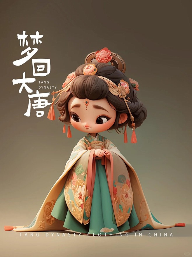 梦回大唐 _ 唐风人物IP _ midj...