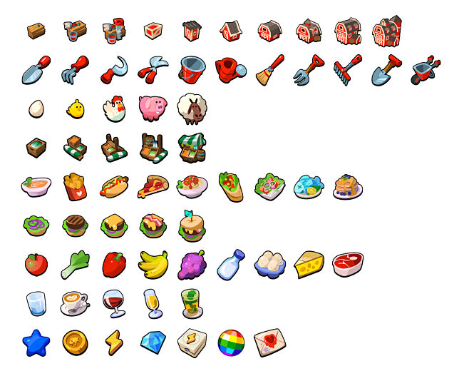 2d-art-casual-icons-merge-mobile-puzzle-town-vector-merging