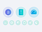 Best Icons of the Month! (January 2018) - Icon Utopia : As I do every month, I collected the best icons to give you this essential pinch of inspiration and keep the fire inside of you burning. Take a peak into these different styles and unique approaches 
