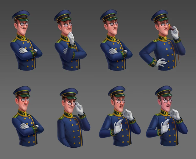 Characters-花瓣网