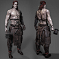 Volundr, Artemiy Sokolov : This is my 3d character model is the concept of good artist GEORGI SIMEONOV. This is my second work in this genre.