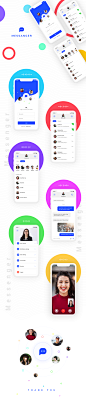 Messanger UI kit free for XD : Hi peoples,Here's my concept for messanger in which you can also have real time conversations to get things done quickly and efficiently!Every comment and feedback will be greatly appreciated!