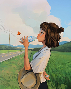 BN1LMNJd采集到人物插画