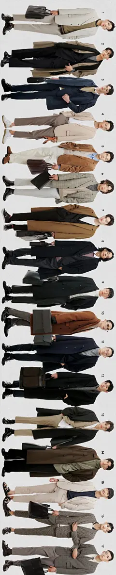 [给你小心心]男生春季穿搭的绘画参考，真的... 来自优设基础训练营 - 微博