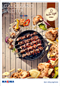 Maxima grill : Part of a series of food deconstruction campaign for Maxima.